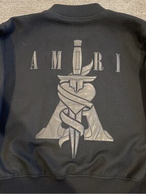 Amiri Varsity/Bomber Dagger Logo Jacket